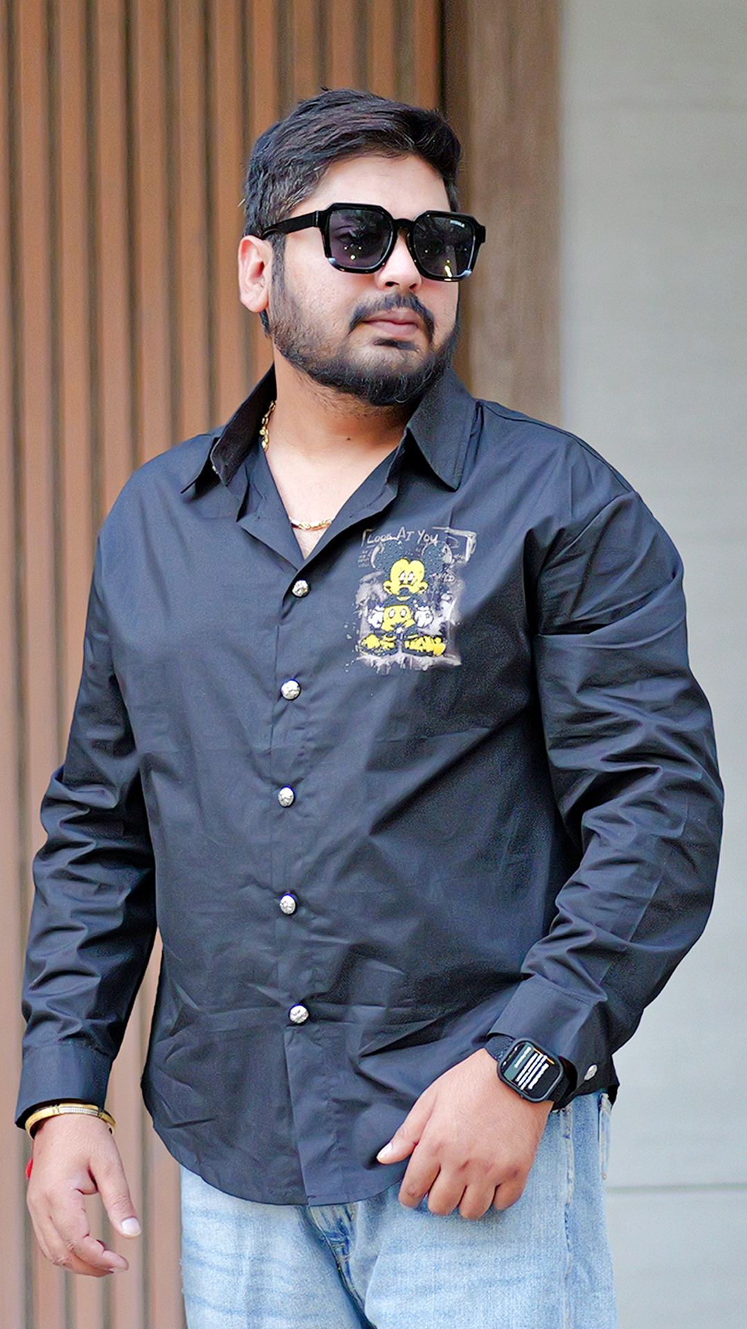 FULL SLEEVES PURE COTTON SHIRT